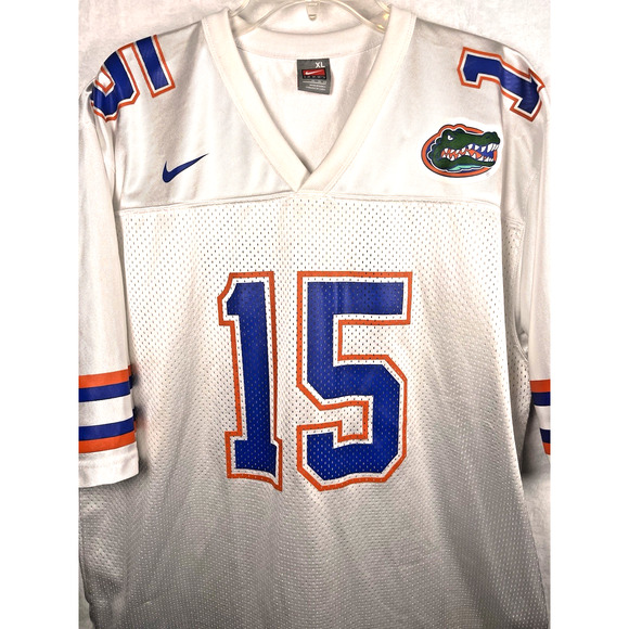 Vintage NIKE University of Florida GATORS #15 TIM TEBOW Jersey NCAA Mens XL - Picture 1 of 9